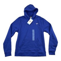 Reebok Men&#39;s Identity Fleece Pullover Sport Hoodie Vector Large Blue - $14.84