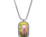 Kids Cartoon Pig Necklace - £7.78 GBP