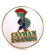 Cayman Islands Turtle Pin Roman Helmet Souvenir Travel Caribbean Collect... - €11,05 EUR