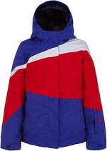 Spyder Girls 2PC Set Zoey Insulated Ski Jacket &amp; Synthesis Gloves Size 1... - £78.34 GBP