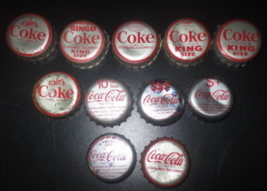 11 Different Coca-Cola Bottle Caps  Used - £1.94 GBP