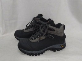 Merrell Continuum 200g Waterproof Womens Hiking Boots Sz 6 Gray Black Bin E - £35.63 GBP