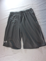 Under Armour Athletic Black Basketball Running Loose Shorts Youth Large - £14.88 GBP