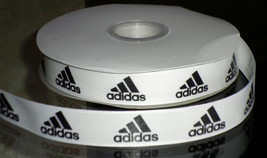 Adidas Inspired Black Logo Grosgrain Ribbon  - €8,65 EUR