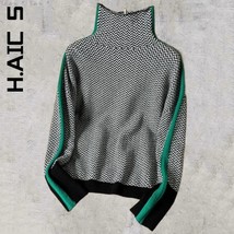 H.Aic S neck Women Sweater Fashion  Casual Stylish Knit Sweater Vintage Soft Swe - £72.66 GBP