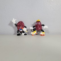 California Raisin Figure Lot Roller Skating and Singer Hardees 1988 Collectible - £8.78 GBP