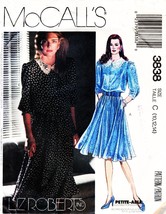 Misses 1- or 2- Pc Dress Vintage 1988 McCall&#39;s Pattern 3838 Sizes 10,12,14 - $12.00