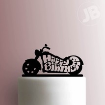 Motorcycle Happy Birthday 100 Cake Topper - £12.78 GBP+