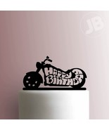 Motorcycle Happy Birthday 100 Cake Topper - $21.86 CAD+