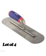 Lot 4 16&quot; Swimming Pool Trowel 85C Finishing Concrete Plaster Rounded Bulk - $37.39