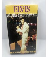 ELVIS ALOHA FROM HAWAII VHS - 30 Of Elvis Greatest Hits. Sealed - £3.48 GBP