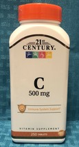 21st Century Chewable Vitamin C 500mg Gluten, Yeast, Sugar Free 250ct Exp11/2022 - $25.00