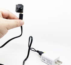 Black Screw Plug &amp; Record mini smallest Video Audio nanny Tiny camera Re... - £15.50 GBP+