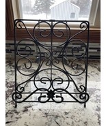 Longaberger Wrought Iron Collapsible Cookbook Stand ~ Holder 13.5” Item ... - $63.94 CAD