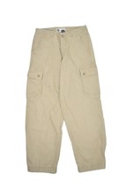 Gap Khaki Cargo Pants Mens 28x30 Relaxed Fit y2k Military Style Heavyweight - £37.24 GBP