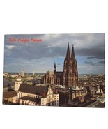 Postcard Cologne Cathedral And The Baroque Church Germany Chrome Unposted - $5.33