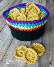 Crochet Pot of Gold St. Patrick&#39;s Day rainbow pattern PATTERN ONLY - £6.32 GBP