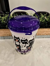 TIM HORTONS TIMBITS HALLOWEEN BUCKET 2025 Black Cat Glow In The Dark NEW  - $18.71