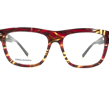 Dsquared2 Eyeglasses Frames DQ5076 col.55A Brown Red Marble Tortoise 53-... - £116.28 GBP