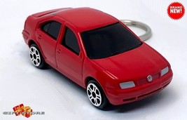 RARE KEY CHAIN RED VW JETTA/BORA 1.8 GTI~TDI VOLKSWAGEN CUSTOM Ltd GREAT... - $28.98