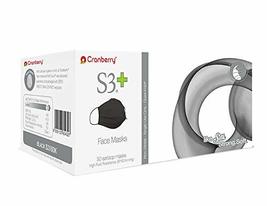 Cranberry S3160Bcase S3+ Earloop Face Mask, 3-Ply, Disposable, Blue (Pack of 400 - £47.41 GBP+
