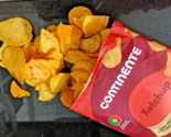 Ketchup Chips 2 x 170g (12oz) Portugal Corrugated and Crisp Potato Snack - $15.99