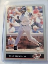 1992 Leaf Tony Gwynn HOF Super Star! MINT CARD! Free Shipping! Card #206  - £5.87 GBP