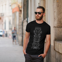 Spiritual Totem Fashion Shirt Bali Culture Men T-shirt - £9.70 GBP