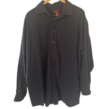 Nyne Mens Button Up Shirt Size 2XL Big Long Sleeve Work Office Preppy Go... - $330.88 MXN