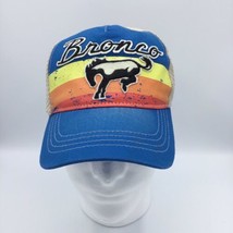 new Official Ford BRONCO Patch Blue Sunset Stripe Snapback hat cap Trucker Retro - £14.42 GBP