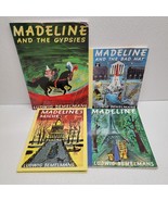 Vintage MADELINE 4 Book Lot - Madeline And The Bad Hat, Gypsies, Rescue - $14.75