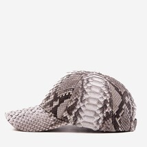 Boss Naturel Python Leather Cap image 8