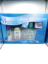 Gillette Sensor Excel Razor Shaver for Women 2 Cartridges Vitamin E &amp; Aloe 1999 - £55.77 GBP