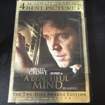 A Beautiful Mind DVD, 2002, 2-Disc The Two Disc Awards Edition,Widescree... - $2.97