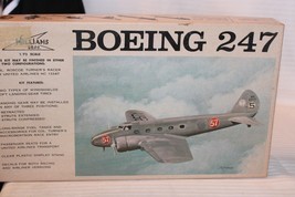 1/72 Scale Williams Bros., Boeing 247 Airplane Model Kit #72-247 Started - £60.17 GBP