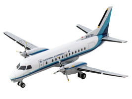 Saab 340B Commercial Aircraft &quot;Eastern Express&quot; (N407BH) White with Blue Stripes - £48.88 GBP