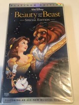 Beauty &amp; The Beast Special Edition VHS Tape Big Clamshell - £1.98 GBP