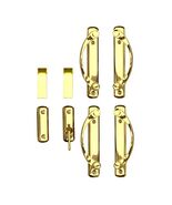 Andersen Newbury 4 Four Panel Gliding Door Hardware Set - Bright Brass - $649.95