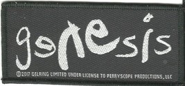 Genesis Logo - 2017 - Woven Sew On Patch Official Merchandise Phil Collins - £3.95 GBP