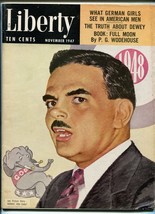 Liberty 11/1947- Pulp FICTION-JOHN D MACDONALD-THOMAS Dewey COVER-vg - £48.71 GBP