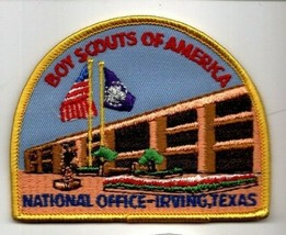 Boy Scouts of America - National Office Irving, Texas - Embroidered Patch - £4.63 GBP