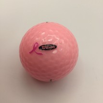 Wilson Hope 1 Bright Hot Pink Golf Ball Breast Cancer Awareness Ribbon - £11.79 GBP