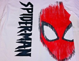 Childs Spiderman TShirt Marvel Comics Superhero Tee White Boy Sz XXL 18 ... - £9.37 GBP