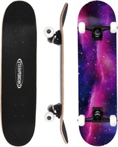 For Kids And Beginners, The Chromewheels 31-Inch Complete Skateboard Dou... - $59.98