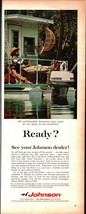 Vintage 1967 Johnson Sea Horse Outboard Motors Original Ad ready? - b8 - $25.98