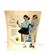 Original 1950&#39;s Pepsi-Cola Refreshes Without Filling-Vintage Ad Roller S... - £13.62 GBP