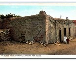Oldest House In America Santa Fe New Mexico NM UNP WB Postcard V13 - $2.92