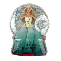 Mattel Barbie 2016 Holiday Fashion Doll Aqua Gown Mattel DGX98 NIB - £20.44 GBP
