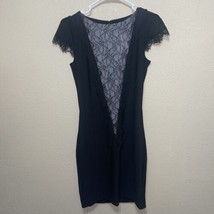 Arefeva Mini Dress Women&#39;s Black Sleeveless Short SZ L NEW - £62.60 GBP