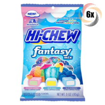 6x Bags Morinaga Hi-Chew Fantasy Mix Assorted Flavor Chewy Fruit Chews | 3oz - £22.09 GBP